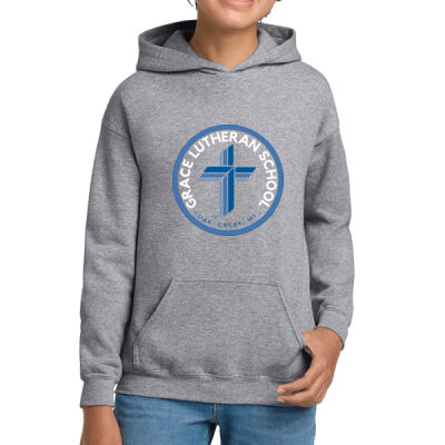 Grace Lutheran - Youth Heavy Blend Hooded Sweatshirt Thumbnail