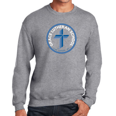 Grace Lutheran - Heavy Blend Crewneck Sweatshirt Thumbnail