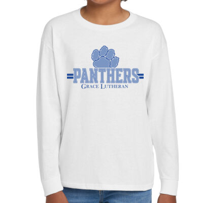 Grace Lutheran - Youth Heavy Cotton 100% Cotton Long Sleeve T Shirt Thumbnail