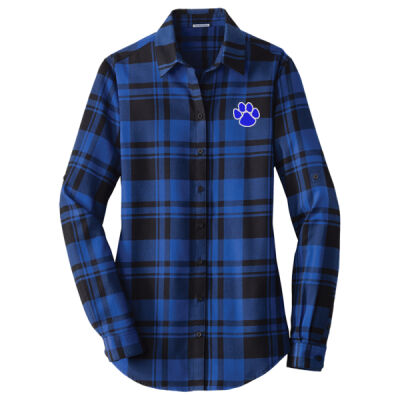 Grace Lutheran - Ladies Plaid Flannel Tunic Thumbnail
