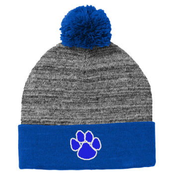Grace Lutheran - Heather Pom Pom Beanie Thumbnail