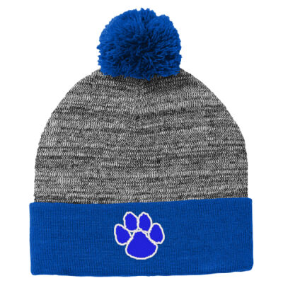 Grace Lutheran - Heather Pom Pom Beanie Thumbnail