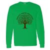 Heavy Cotton 100% Cotton Long Sleeve T Shirt Thumbnail