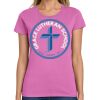 Ladies Heavy Cotton 100% Cotton T Shirt Thumbnail