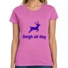 Ladies Heavy Cotton 100% Cotton T Shirt Thumbnail