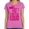 Ladies Heavy Cotton 100% Cotton T Shirt Thumbnail