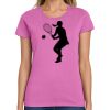 Ladies Heavy Cotton 100% Cotton T Shirt Thumbnail