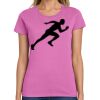 Ladies Heavy Cotton 100% Cotton T Shirt Thumbnail
