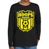 Youth Heavy Cotton 100% Cotton Long Sleeve T Shirt Thumbnail