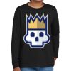 Youth Heavy Cotton 100% Cotton Long Sleeve T Shirt Thumbnail