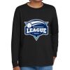 Youth Heavy Cotton 100% Cotton Long Sleeve T Shirt Thumbnail