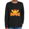 Youth Heavy Cotton 100% Cotton Long Sleeve T Shirt Thumbnail
