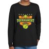 Youth Heavy Cotton 100% Cotton Long Sleeve T Shirt Thumbnail
