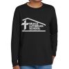 Youth Heavy Cotton 100% Cotton Long Sleeve T Shirt Thumbnail