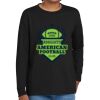 Youth Heavy Cotton 100% Cotton Long Sleeve T Shirt Thumbnail