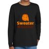 Youth Heavy Cotton 100% Cotton Long Sleeve T Shirt Thumbnail