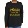 Youth Heavy Cotton 100% Cotton Long Sleeve T Shirt Thumbnail
