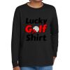 Youth Heavy Cotton 100% Cotton Long Sleeve T Shirt Thumbnail