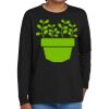 Youth Heavy Cotton 100% Cotton Long Sleeve T Shirt Thumbnail